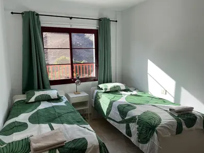 Cama o camas de una habitación en Apartamento-Casa buena vista