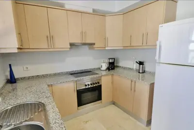 Una cocina o zona de cocina en Apartamento-Casa buena vista