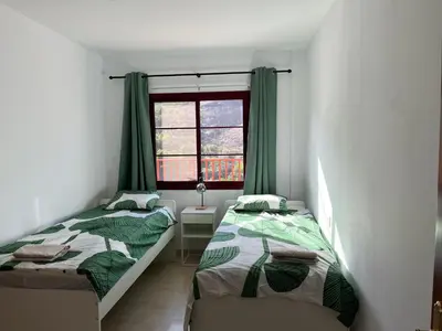 Cama o camas de una habitación en Apartamento-Casa buena vista