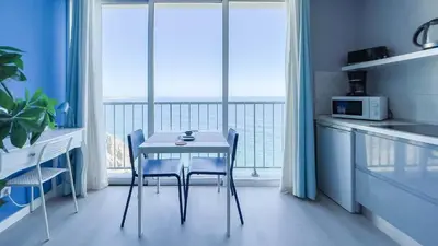 Una cocina o zona de cocina en Mirador Sunrise