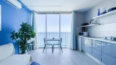 Una cocina o zona de cocina en Mirador Sunrise