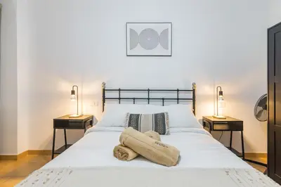 Cama o camas de una habitación en Home2Book Sunny Getaway & Pool in Gáldar