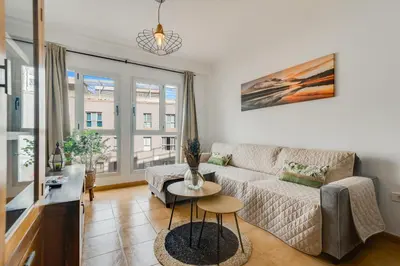 Zona de estar de Home2Book Sunny Getaway & Pool in Gáldar