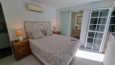 Cama o camas de una habitación en La Joya