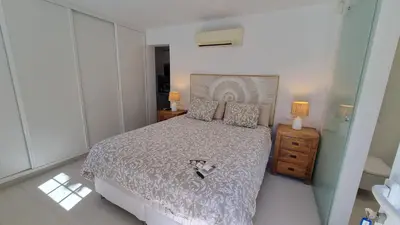 Cama o camas de una habitación en La Joya