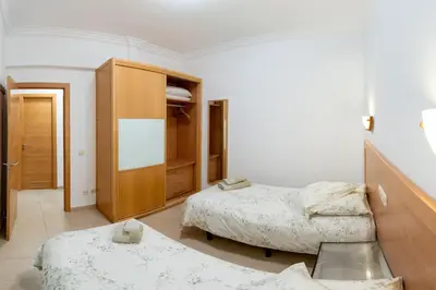 Cama o camas de una habitación en Endorfita Sonrisa Beach - Canteras & Ocean View