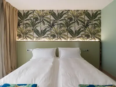 Cama o camas de una habitación en Exclusive Designer Bungalow in Maspalomas By Pride Holiday Rentals
