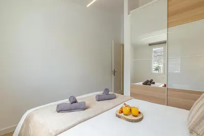 Cama o camas de una habitación en HORIZON VACATION HOME - Yucatán Coastal Oasis