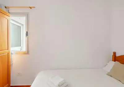 Cama o camas de una habitación en Los Alisios: Amplio y luminos a pasos del mar