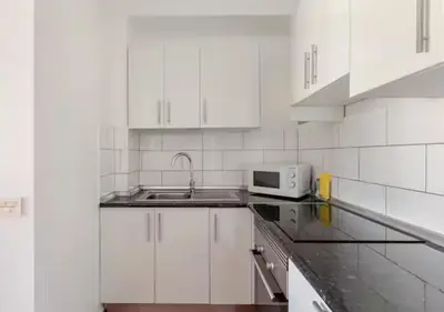 Una cocina o zona de cocina en Los Alisios: Amplio y luminos a pasos del mar