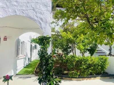Jardín al aire libre en Charming And Cozy House in Agaete