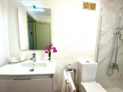 Un baño de Charming And Cozy House in Agaete