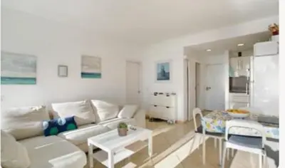 Una cocina o zona de cocina en Quiet beach
