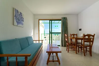 Zona de estar de Salt Apartments Green Ocean