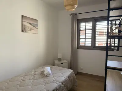 Cama o camas de una habitación en El Puertito Beach Retreat