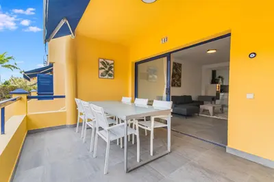 Un balcón o terraza de Playa de las Mujeres