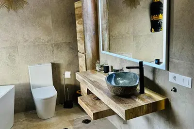Un baño de Finca Elipha Gran Canaria