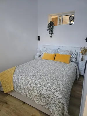 Cama o camas de una habitación en Apartamento Teror Encantado