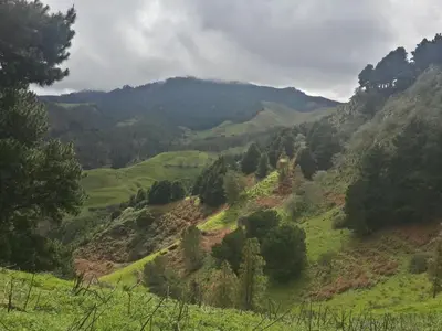 Paisaje cerca de esta villa