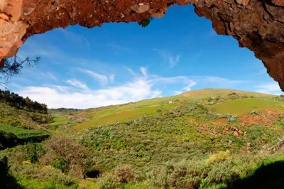 Paisaje cerca de esta villa