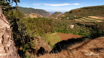 Paisaje cerca de esta villa