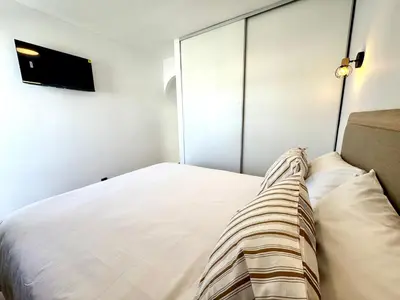 Cama o camas de una habitación en Que Chido