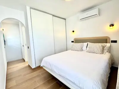 Cama o camas de una habitación en Que Chido