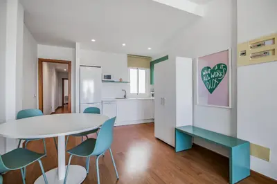 Zona de estar de Agaete Shine Suites