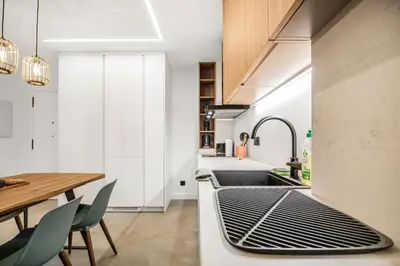 Una cocina o zona de cocina en Las Palmas Beach House Retreat