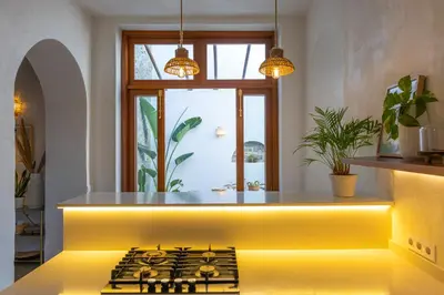 Plano de Charming house with Rooftop Pool