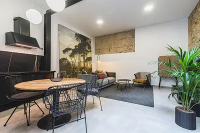 Zona de estar de Home2Book 300 m2 House with Terrace, Vegueta