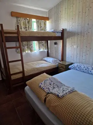 Cama o camas de una habitación en Hotel Rural Juncalillo