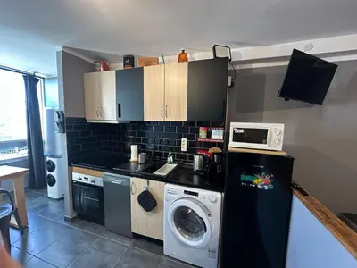 Una cocina o zona de cocina en Il Ducale a Playa del Inglés