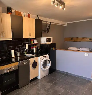 Una cocina o zona de cocina en Il Ducale a Playa del Inglés
