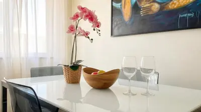 Bebidas en Apartamento en Vecindario con WiFi rápido