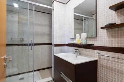 Un baño de Tropical House sea views
