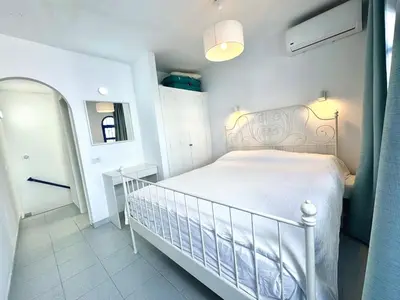 Cama o camas de una habitación en Apartment in Playmar - Maspalomas