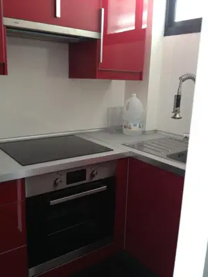 Una cocina o zona de cocina en Apartamento Paco