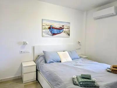 Cama o camas de una habitación en BO23 Yumbo Tinache View Apartment