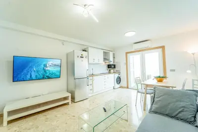 Una cocina o zona de cocina en Sol Gran Canaria