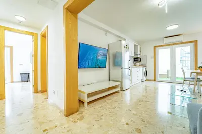 Una cocina o zona de cocina en Sol Gran Canaria