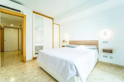 Cama o camas de una habitación en Sol Gran Canaria
