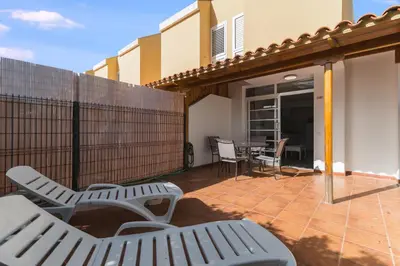 Un balcón o terraza de Home2Book Sunny Maspalomas Escape, Pool & Terrace