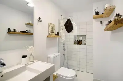 Un baño de Casa las Caracolas