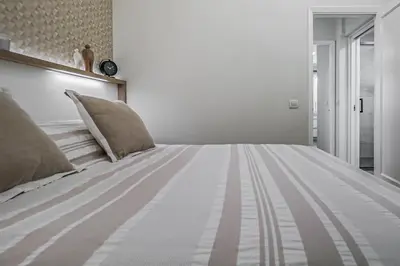Cama o camas de una habitación en Lux Experience Mesa y Lopez