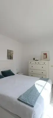 Cama o camas de una habitación en Weisshorn Bungalow B