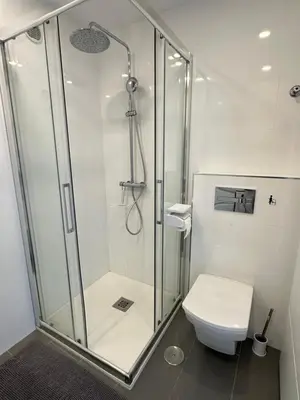 Un baño de Beach Apartment Arguineguin