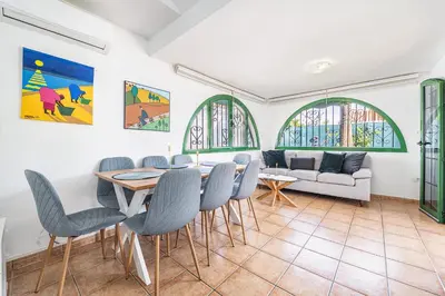 Zona de estar de Casa Wilson
