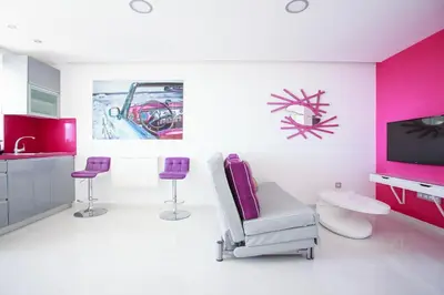 Plano de Modern Designer Apartment Taurito