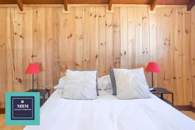Cama o camas de una habitación en Casa El Alamo Teror VV